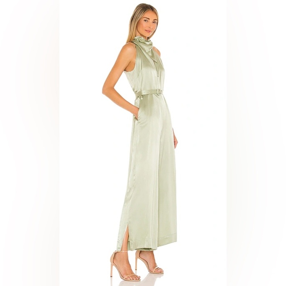 NICHOLAS Light Green Maxi Dress
